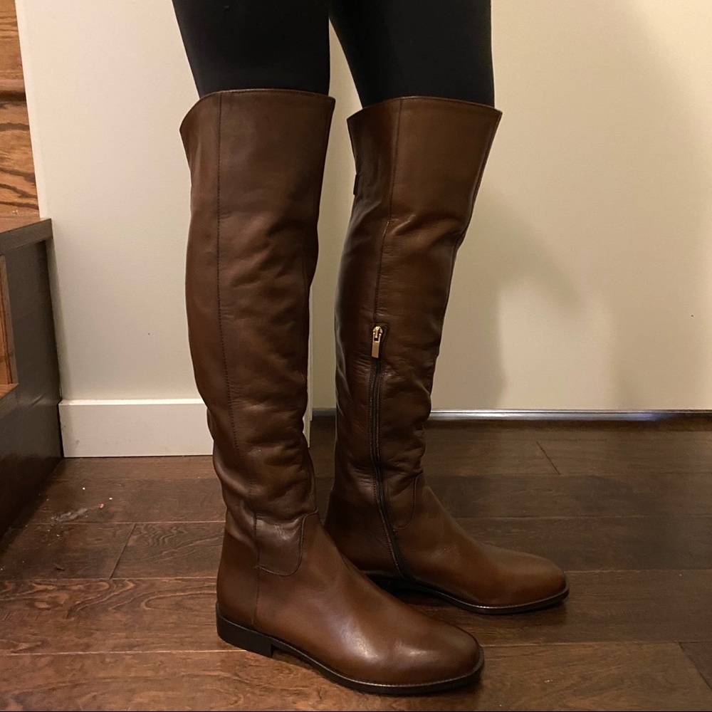 Ateliers Cleo above-the-knee leather boot